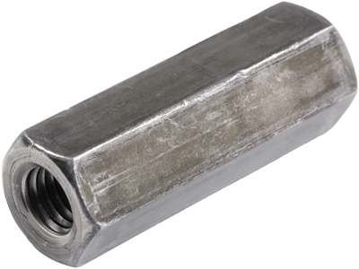 Stålmøtrik Høj M16x50mm Sort