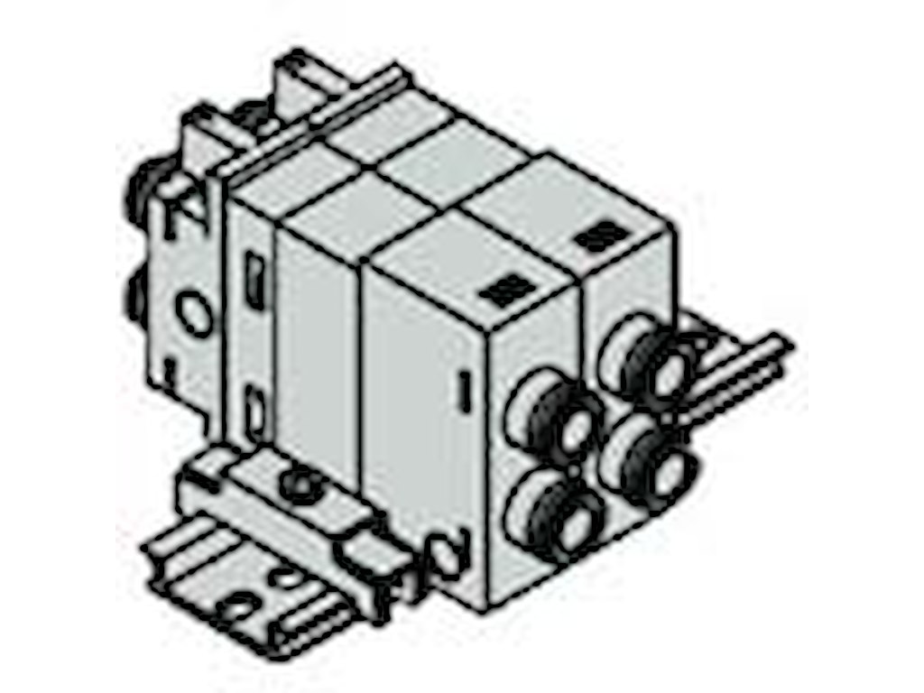 SMC VVQC2000-1A-S-C6 Manifold Ø 6