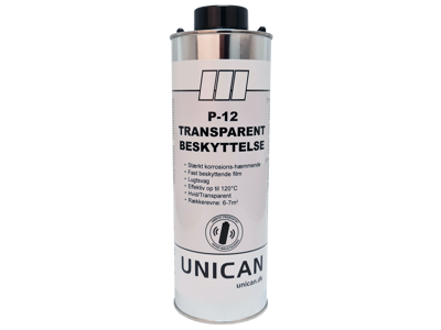 Unican P-12 transparent beskyttelse 1ltr