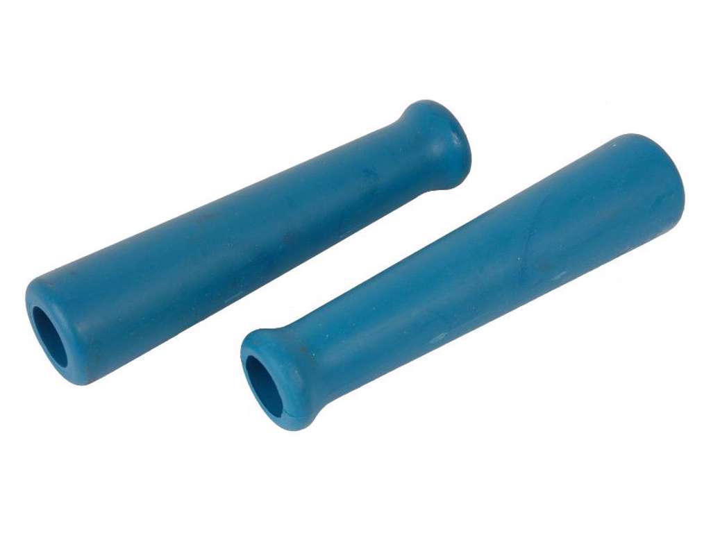 Gummislangemuffe blå for 1/2 slange