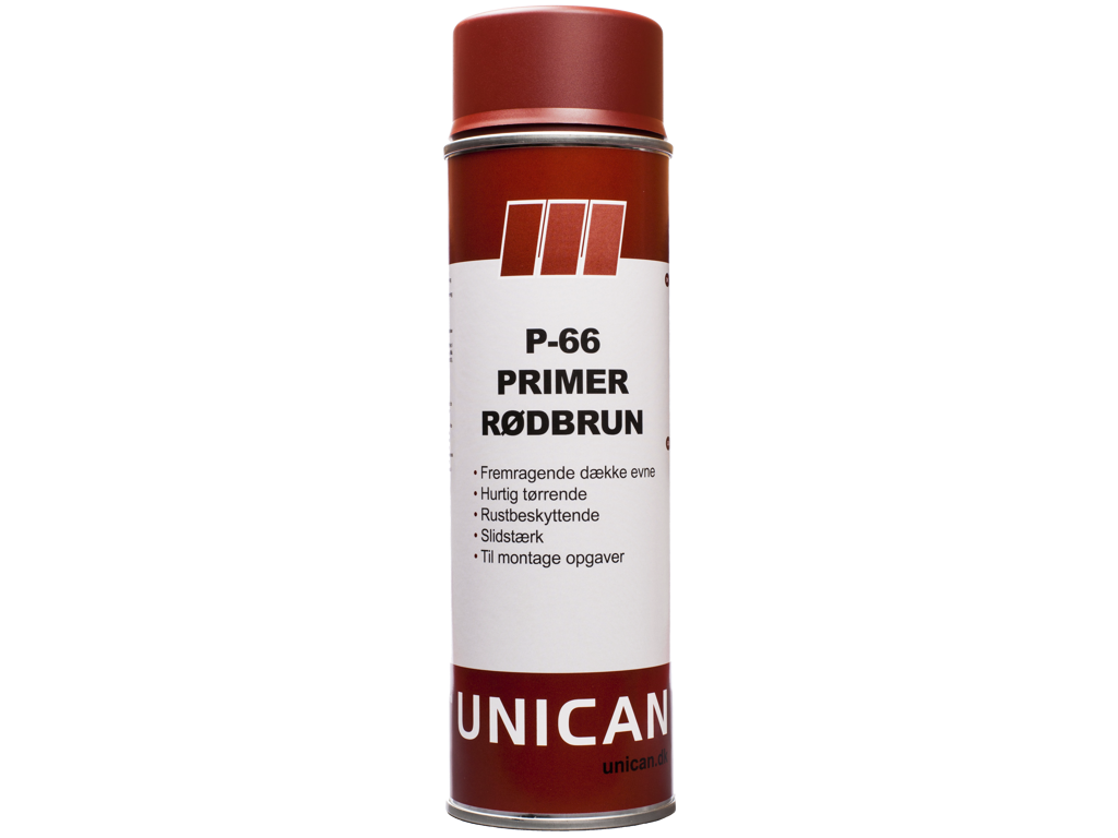 Unican P-66 Maskinprimer rødbrun.500ml