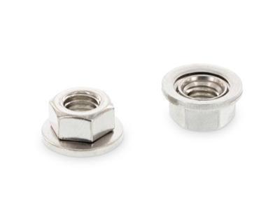 Flangemøtrik M6 A2 m/løs flange