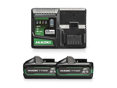 Batteripakke HiKoKi 2×BSL3640MVT + lader