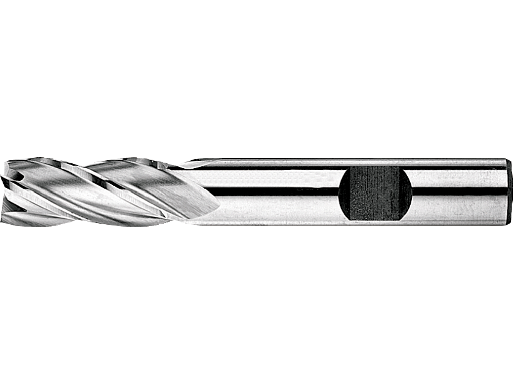 Endefræser 4-skærs 8,0mm slet