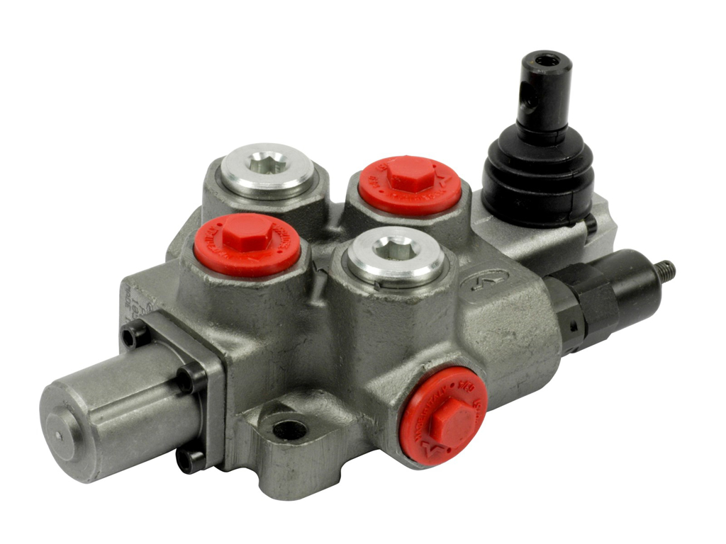 Retningventil 3/8" dobb virkende 3glider