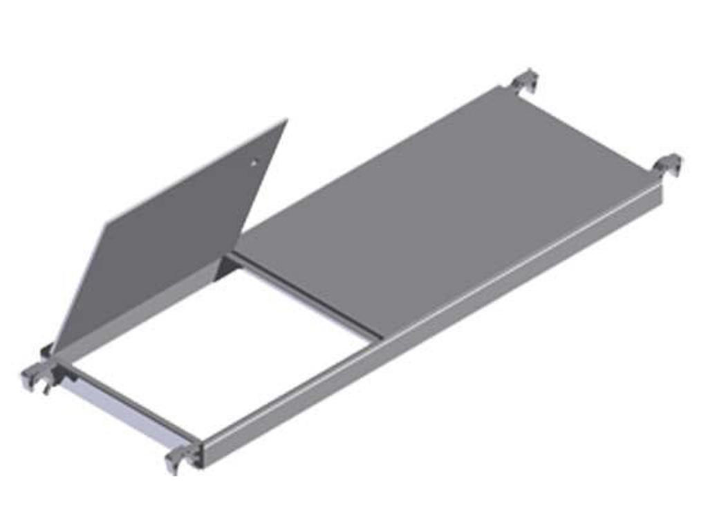 Zarges Dæk m/Klap 2500 mm