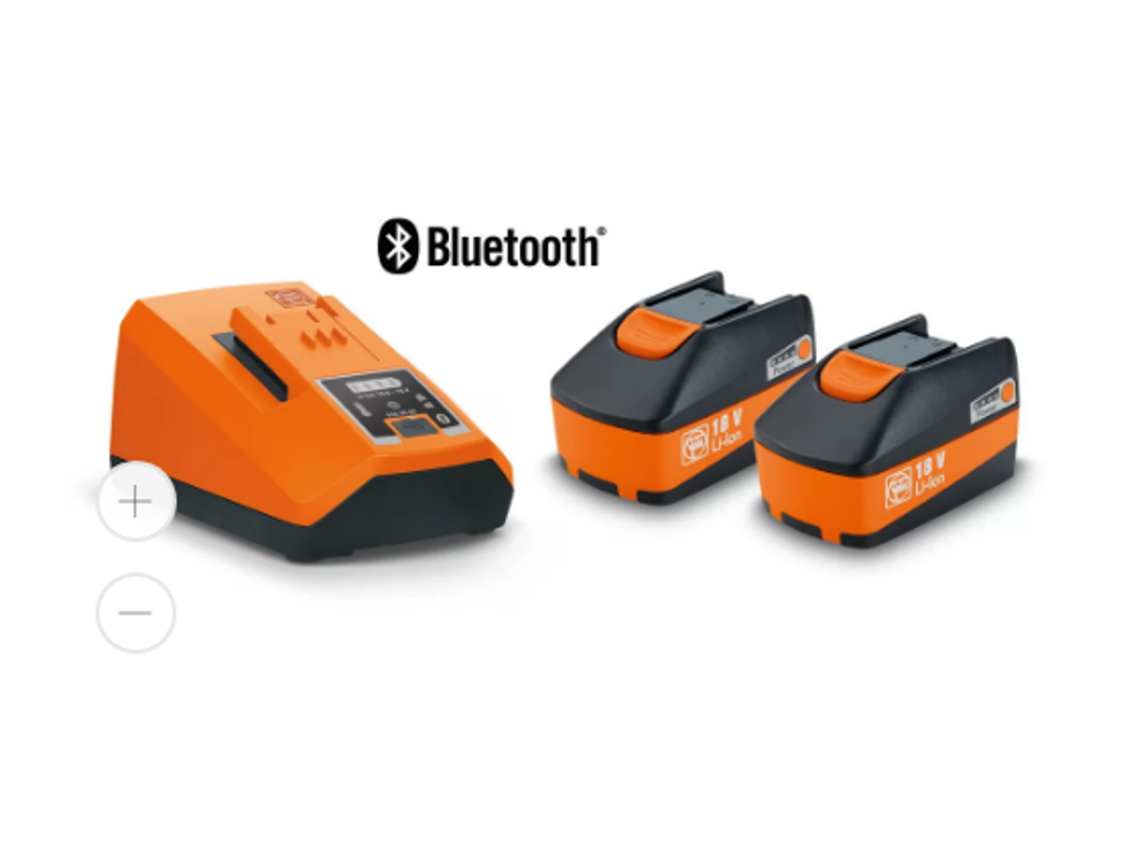 Fein Batterisæt 2x 18V 6,0 Ah og lader