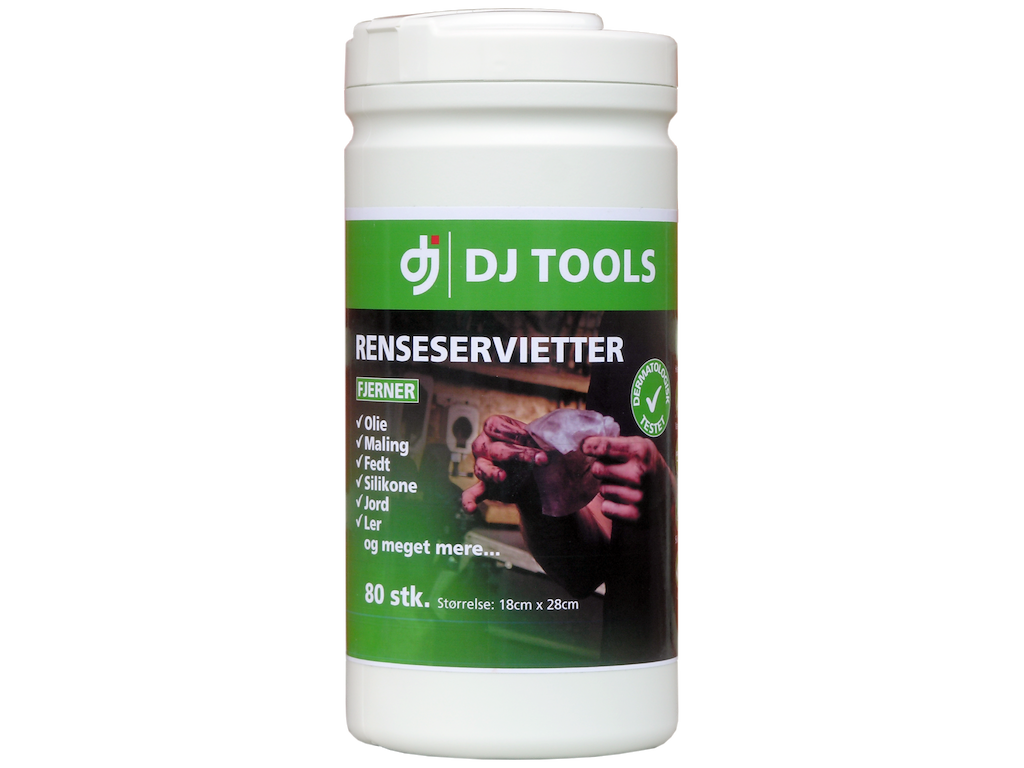 Renseservietter 80stk DJ Tools