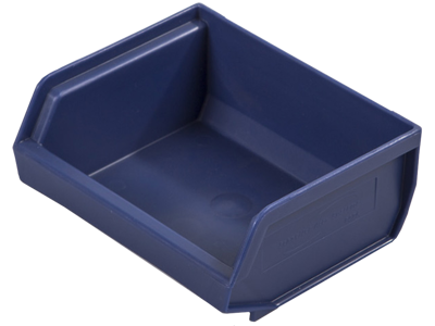 Arca kasse 9076 96x105x45 mm blå plast