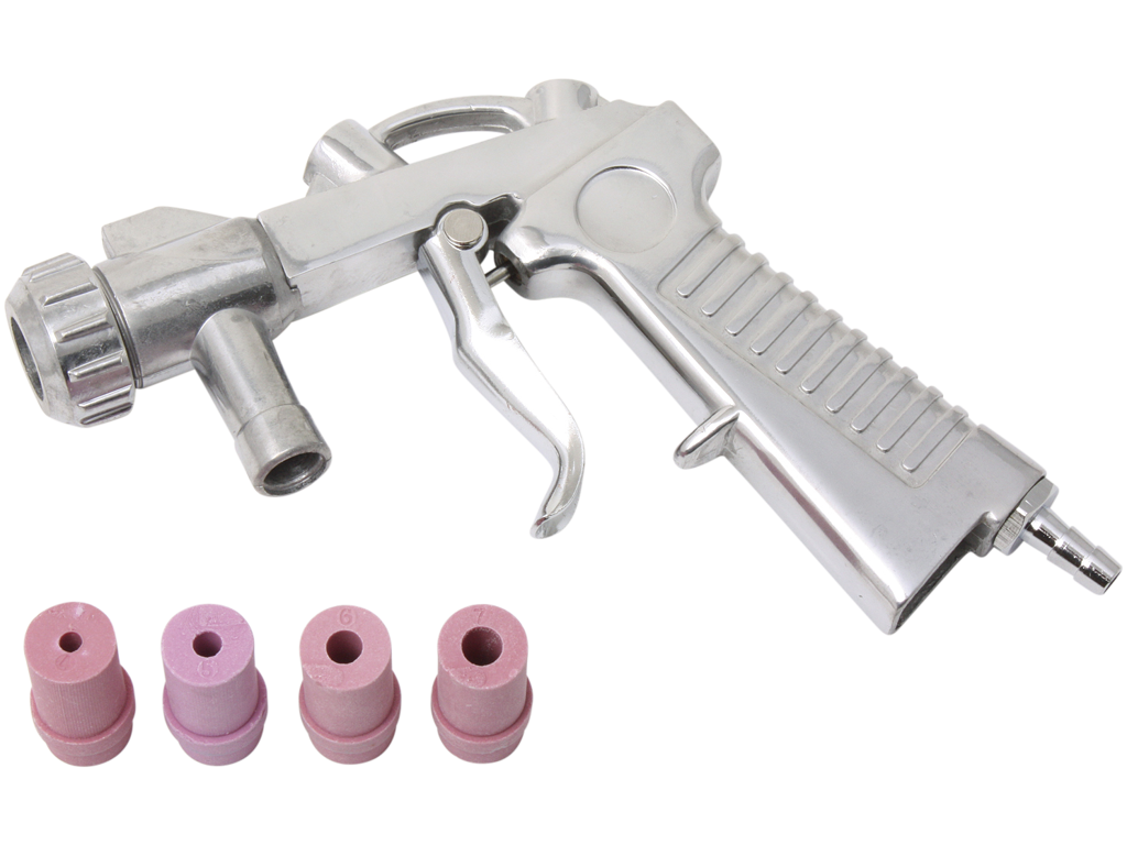 Sandblæsepistol m/4 dyser Flair