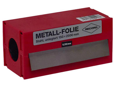 Stålfolie 150x2500 mm