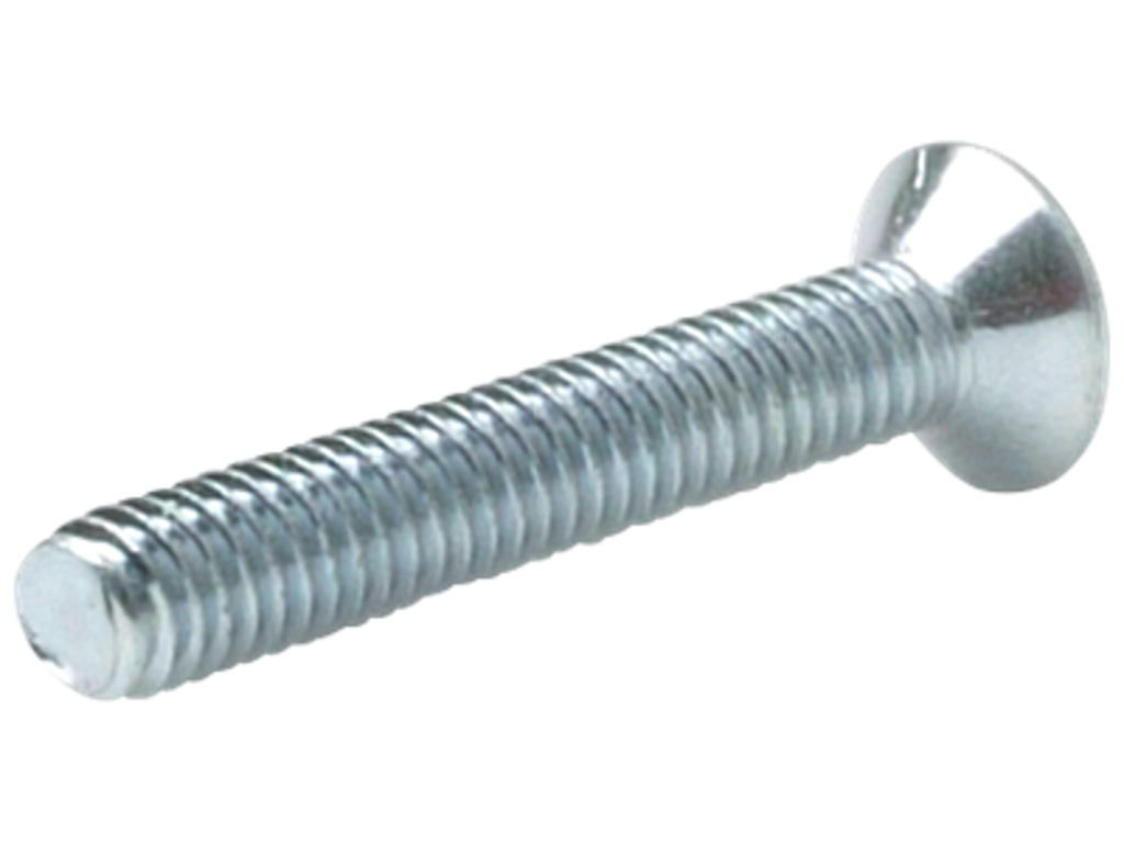 Maskinskrue M5x12 US A2 kærv DIN963