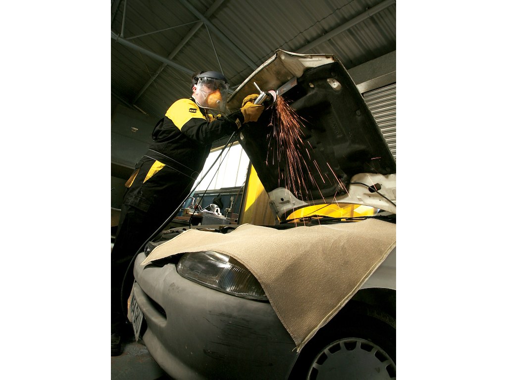 Svejsetæppe ESAB type1850 2 x 2 mtr