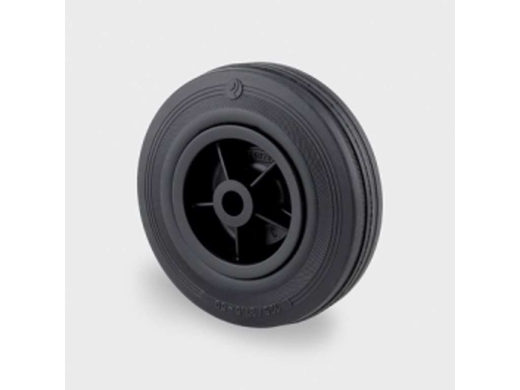 Hjul PVO 080x35-Ø12 Ø80mm