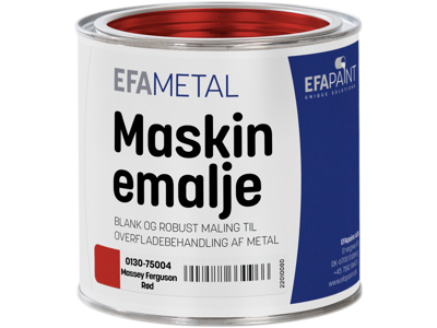 Maling 0130 MF Rød 75004 0,75 Ltr.