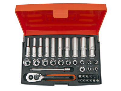 Topnøglesæt 1/4" SL25L Bahco