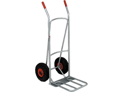 Sækkevogn BLM  200 L silver