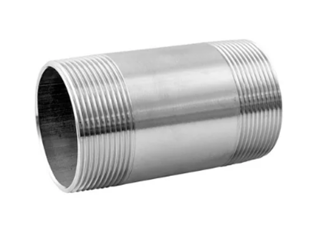 Nippelrør 1/2"x 120mm Syrefast