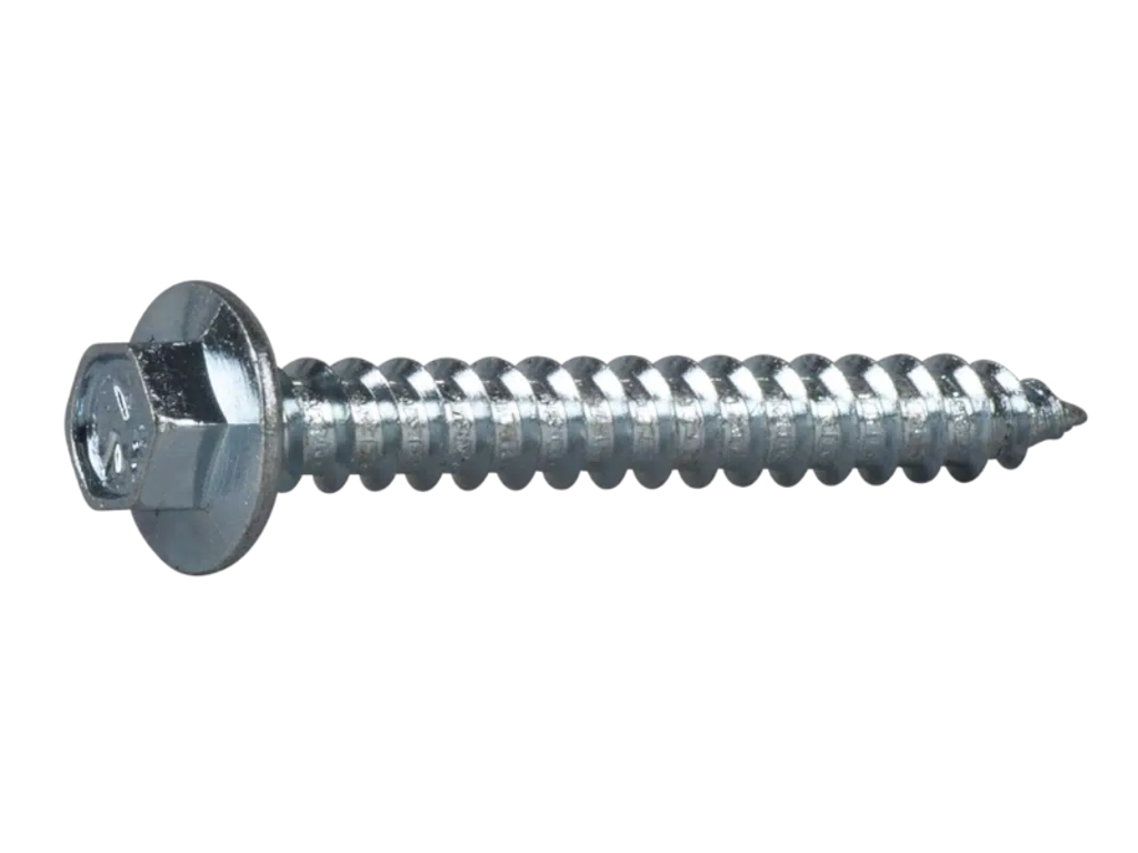 Byggeskrue m/flange 6,5X64 100 stk.