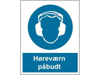 HØREVÆRN PÅBUDT 105x148mm