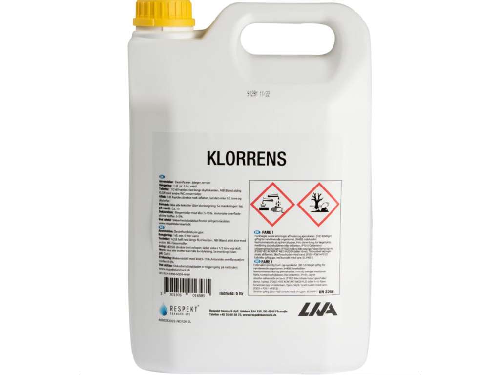 Klorin 4,2% dunk 5 ltr