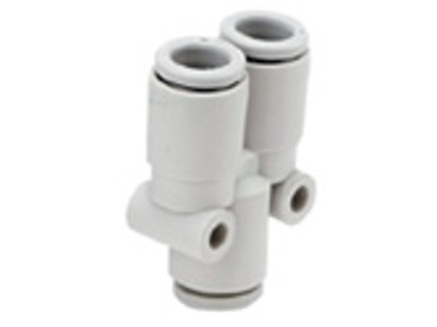 Luftfittings 4mm Y-fittings KQ2U04-00A
