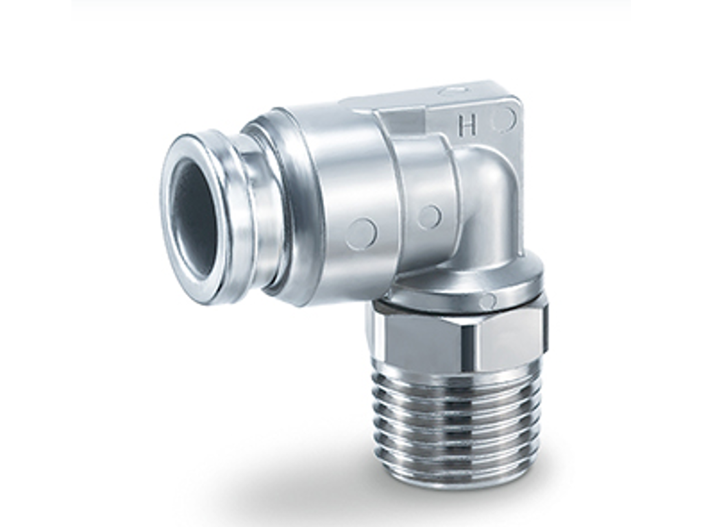 Vinkelforskr. Ø4x1/8" BSP udv. fast