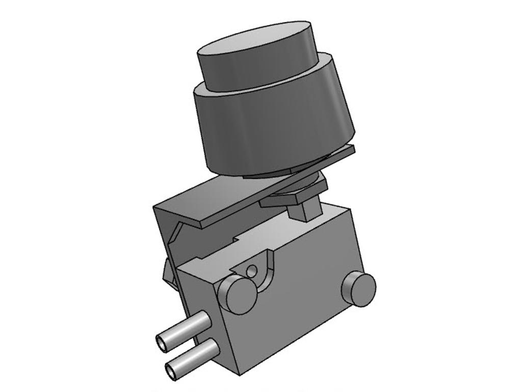 SMC VM1000-4NU-32B Ventil sort trykknap