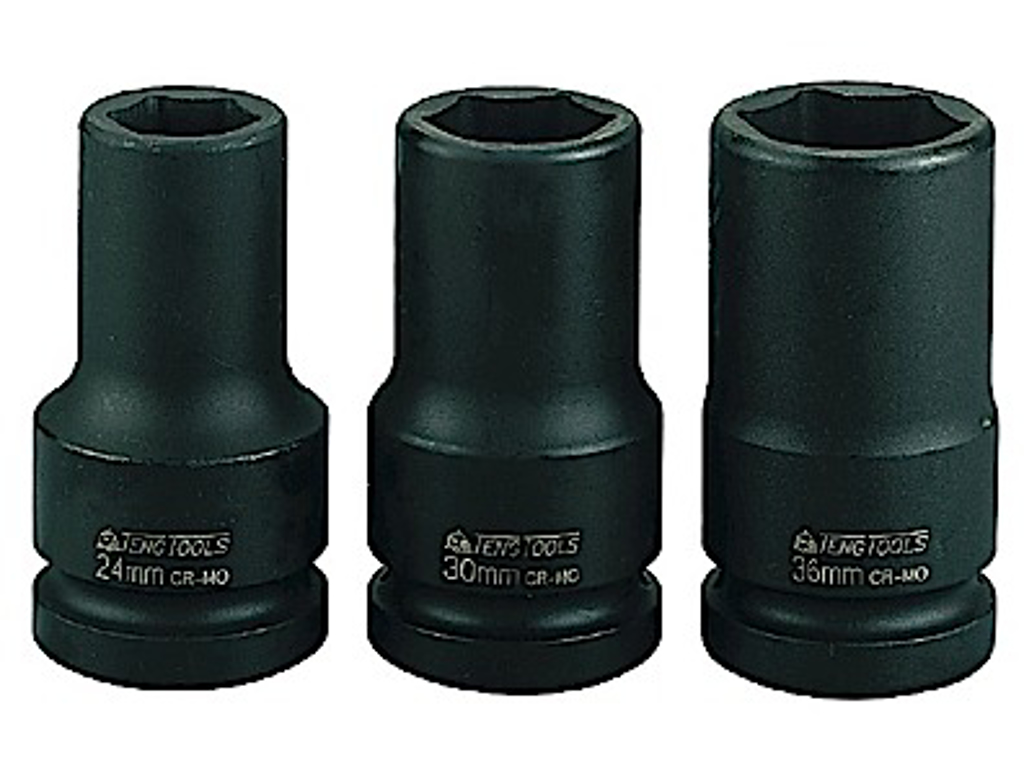 Slagtop 1/1"-33mm Lang Tengtools