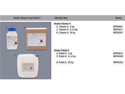 Reuter elektrolytpolisher II 2 Kg