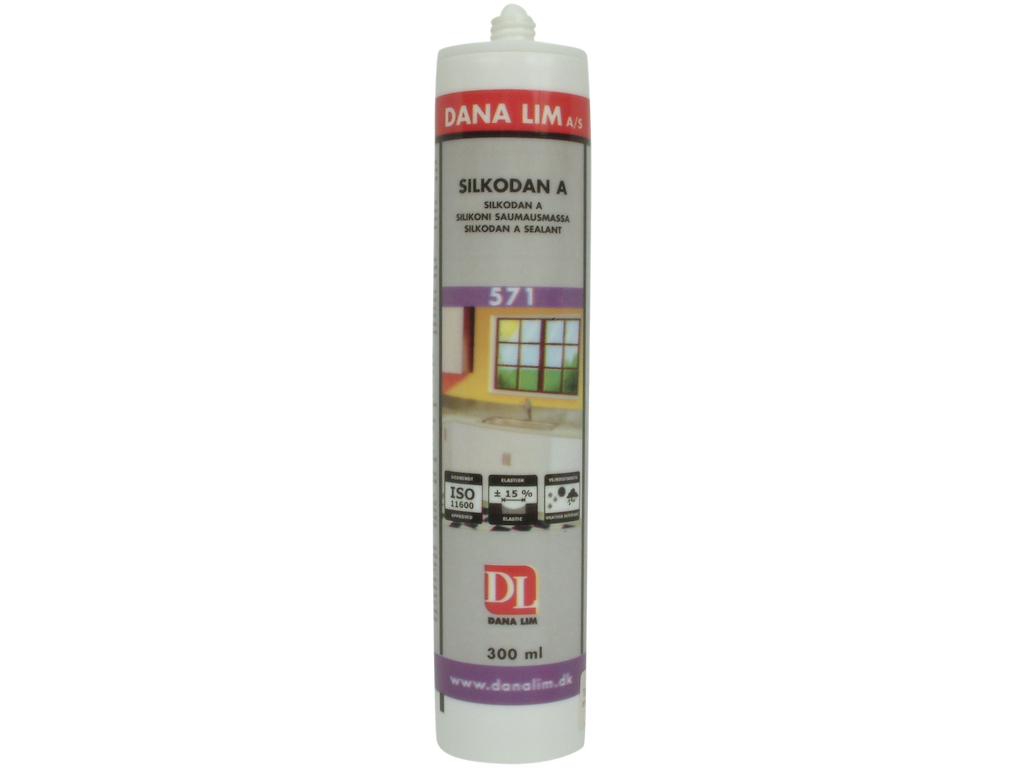 Dana 571 silicone 300ml transparent