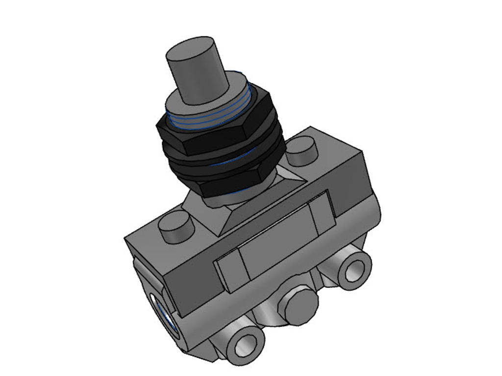 SMC VM130-F01-05A Ventil lige stempel